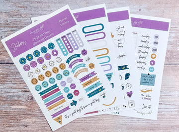Mid Year 25-26 Planner Sticker Pack