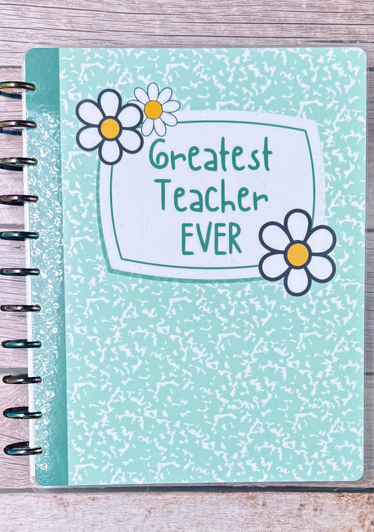 Teacher Planner- Greatest Teacher