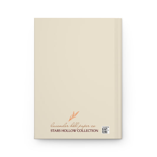 Stars Hollow Hardcover Journal — "I Am an Autumn" Matte Notebook