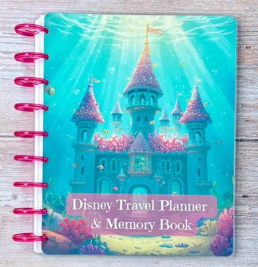 Disney Travel Planner & Memory Book- Princess Collection- Ariel