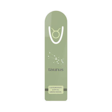 Taurus Constellation Metal Bookmark — Luxurious. Loyal. Grounded. Zodiac Gift