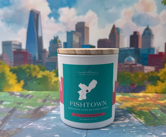 Philadelphia Neighborhood Candle- Fishtown