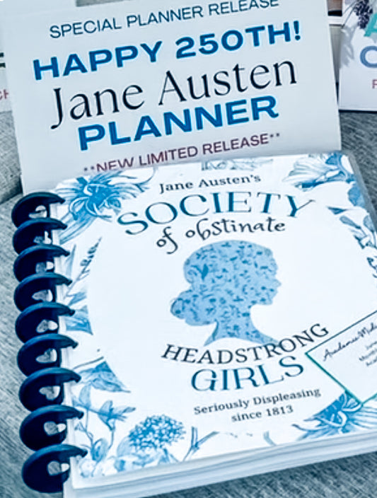Jane Austen 2025 Planner
