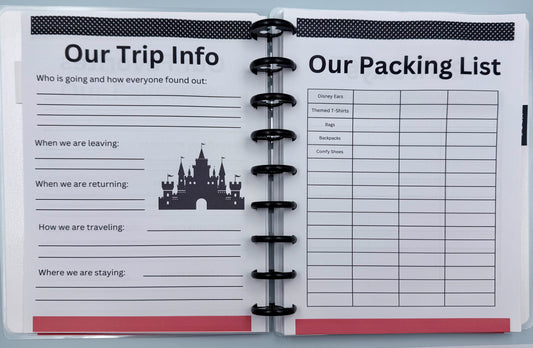 Disney Travel Planner & Memory Book- Rainbow Fun