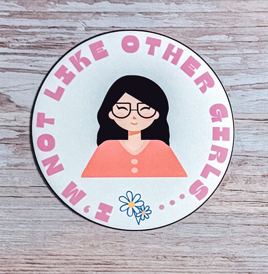 Bookish Sticker- Not Like Other Girls