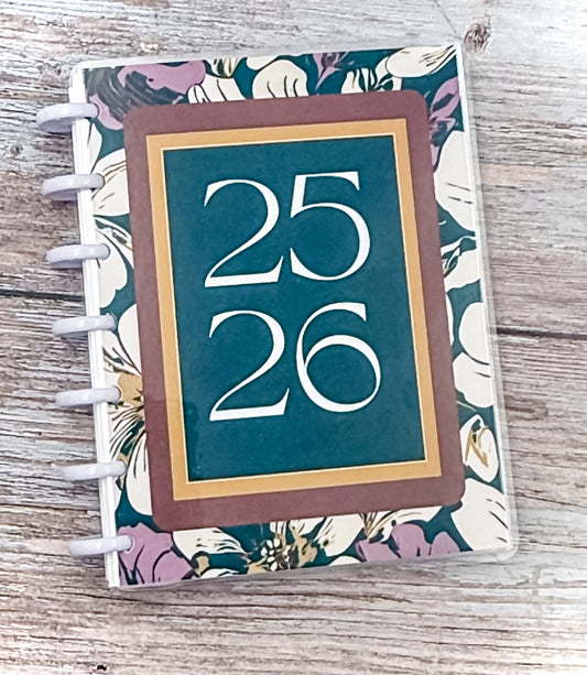 Planner Sticker Bundle- 25-26 Mid Year Mini