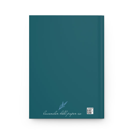 Pisces Hardcover Journal — Dreamy • Compassionate • Creative | Zodiac Constellation Notebook