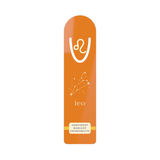 Leo Constellation Metal Bookmark — Confident. Radiant. Charismatic. Zodiac Gift