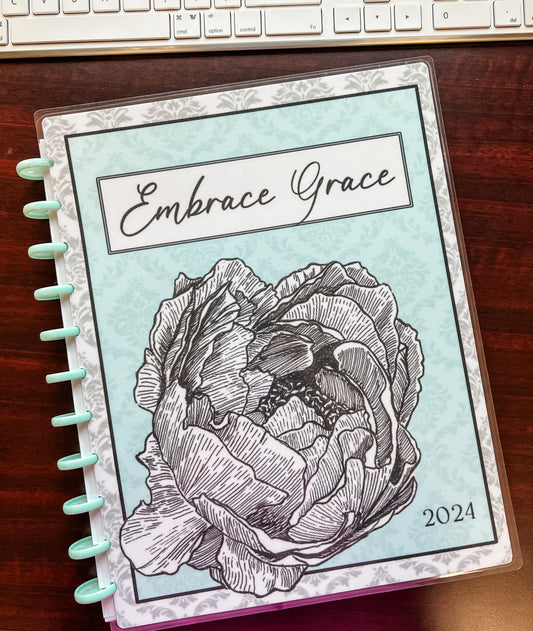 2024 Embrace Grace Monthly Planner