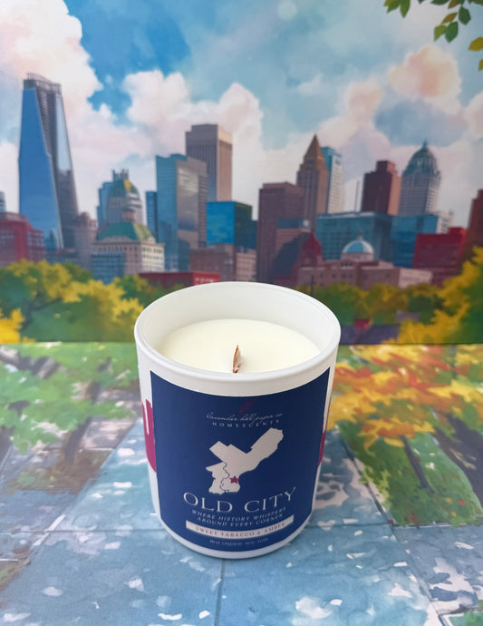 Philadelphia Neighborhood Candle- Old City
