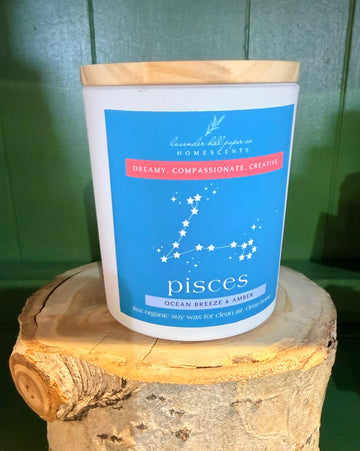 Zodiac Candle- Pisces
