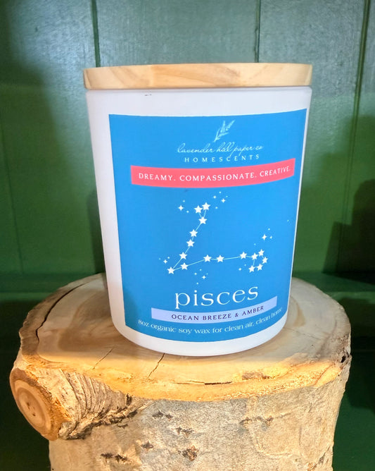 Zodiac Candle- Pisces