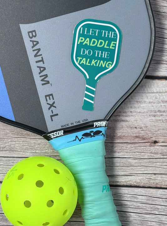 Pickleball Sticker- Paddle Talking