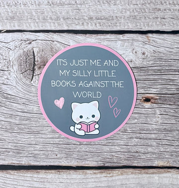Bookish Sticker- Silly Little Books