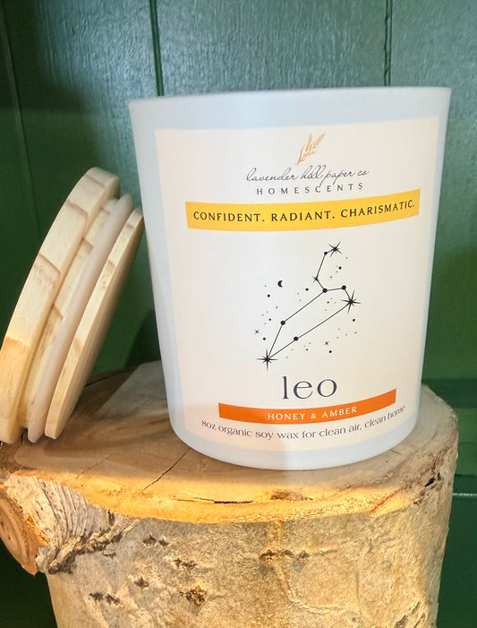 Zodiac Candle- Leo