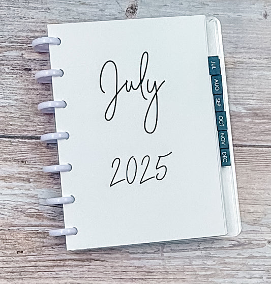 Mid Year 25-26 Mini Planner