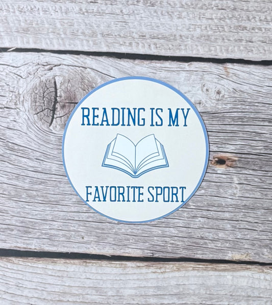 Bookish Sticker- Favorite Sport