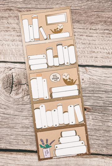 Planning Bookmark Otter Love