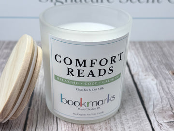 Bookmarks Candle- Comfort Reads