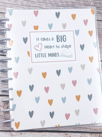 Teacher Planner- Heart