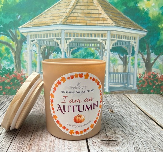 Stars Hollow Candle- I am an Autumn