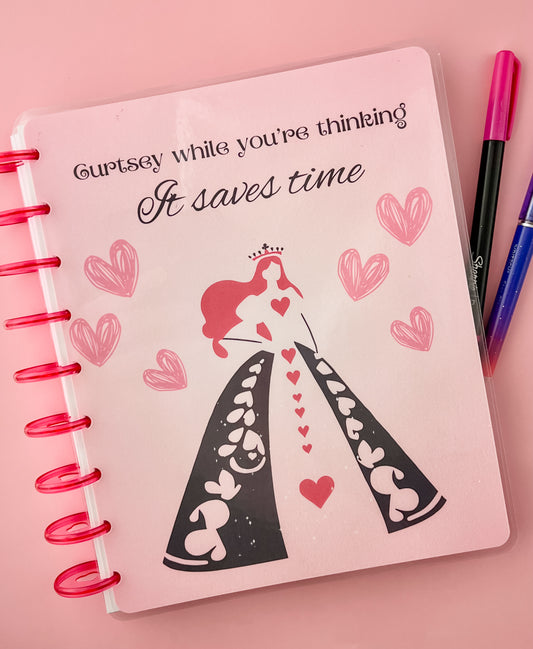 Midi Monthly/Weekly- Queen of Hearts Planner