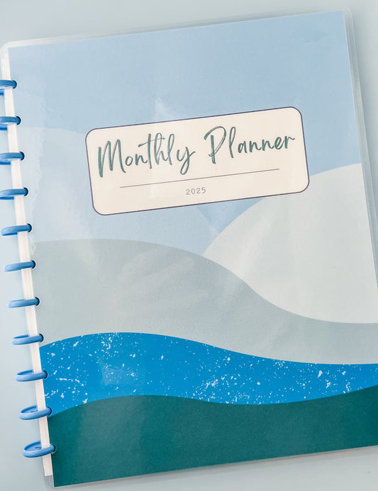 2025 Monthly Planner- Blue Mountains