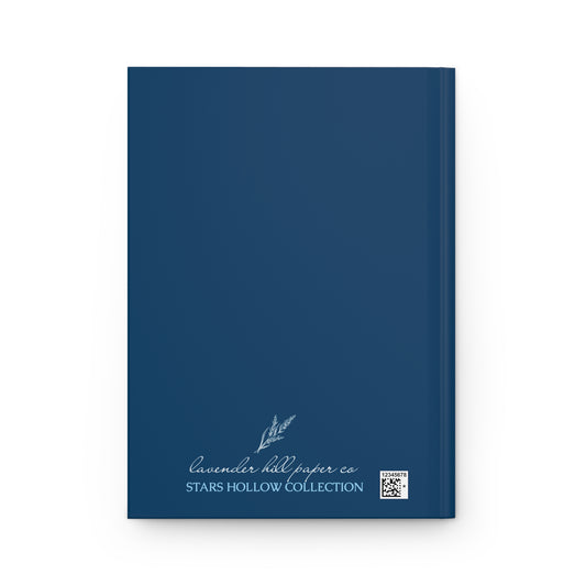 Stars Hollow Hardcover Journal — "I Smell Snow" Matte Notebook