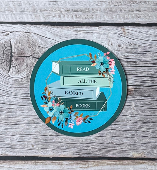 Bookish Sticker- The Banned