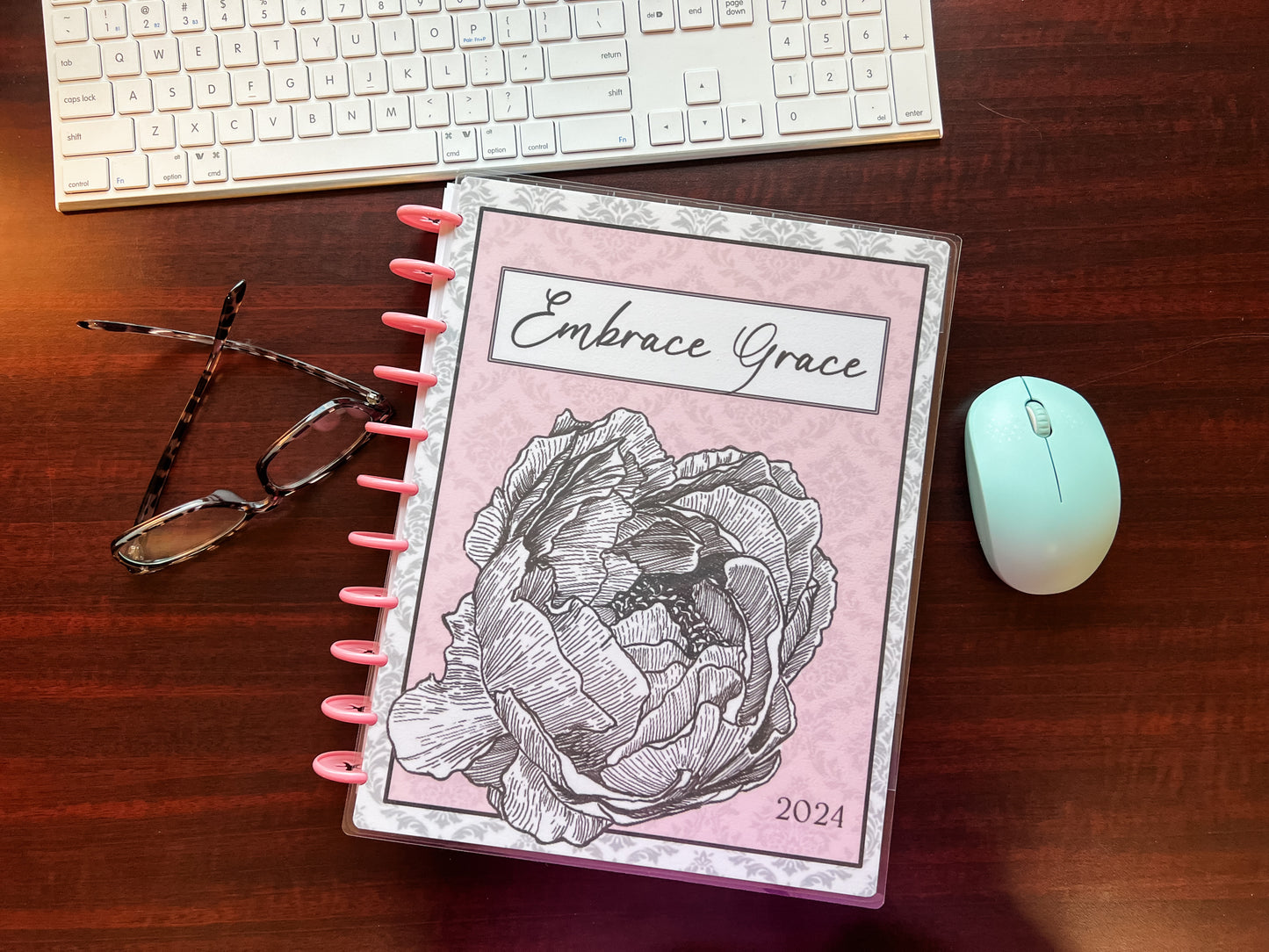 2024 Embrace Grace Monthly/Weekly Planner