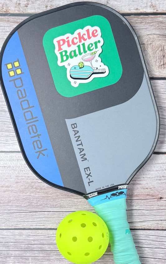 Pickleball Sticker- Pickle Baller