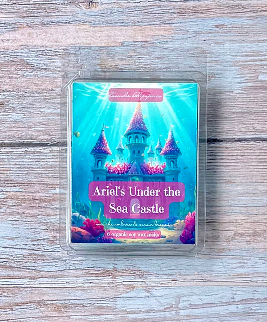 Disney Wax Melts- Ariel’s Under the Sea Castle