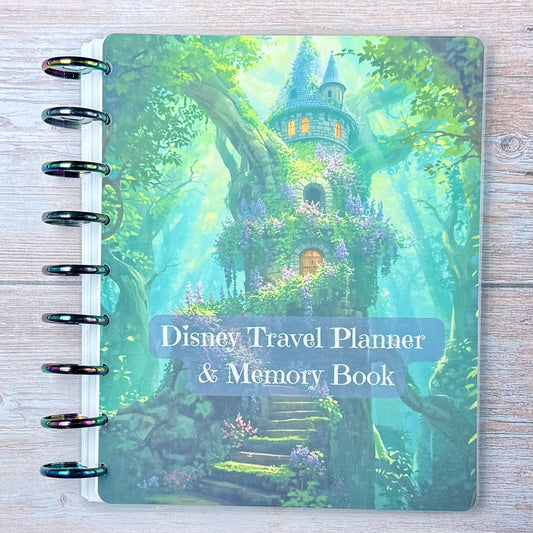 Disney Travel Planner & Memory Book- Princess Collection- Rapunzel