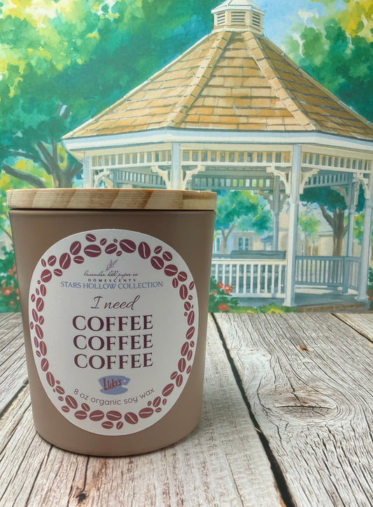 Stars Hollow Candle- I need COFFEE COFFEE COFFEE