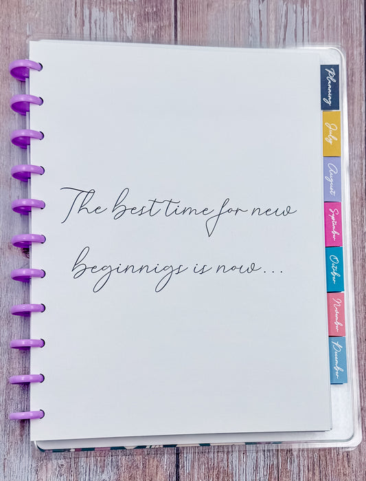 Mid Year 25-26 Monthly Planner