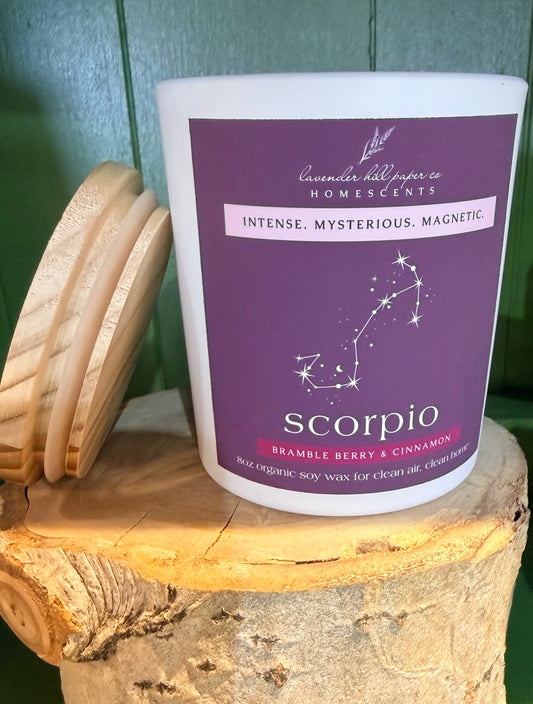 Zodiac Candle- Scorpio