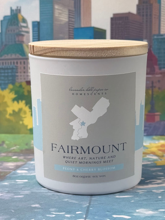 Philadelphia Neighborhood Candle- Fairmount