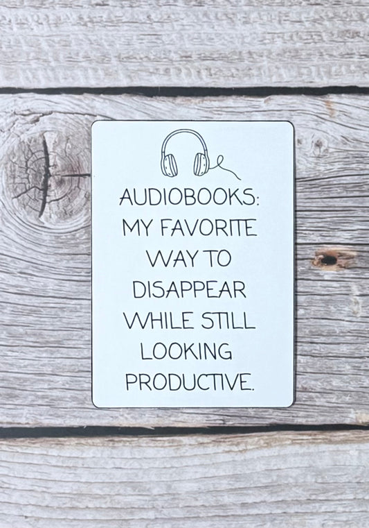 Bookish Sticker- Looking Productive