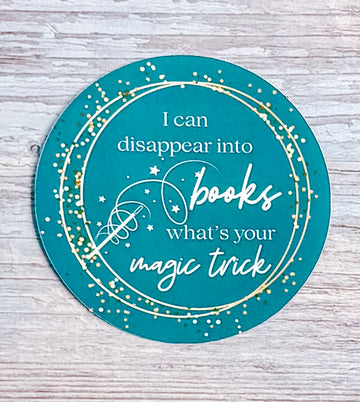 Bookish Sticker- My Magic Trick