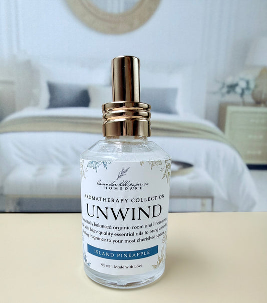 Luxury Linen & Room Spray- UNWIND