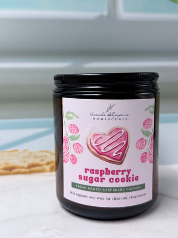Raspberry Sugar Cookie- Summer Candle