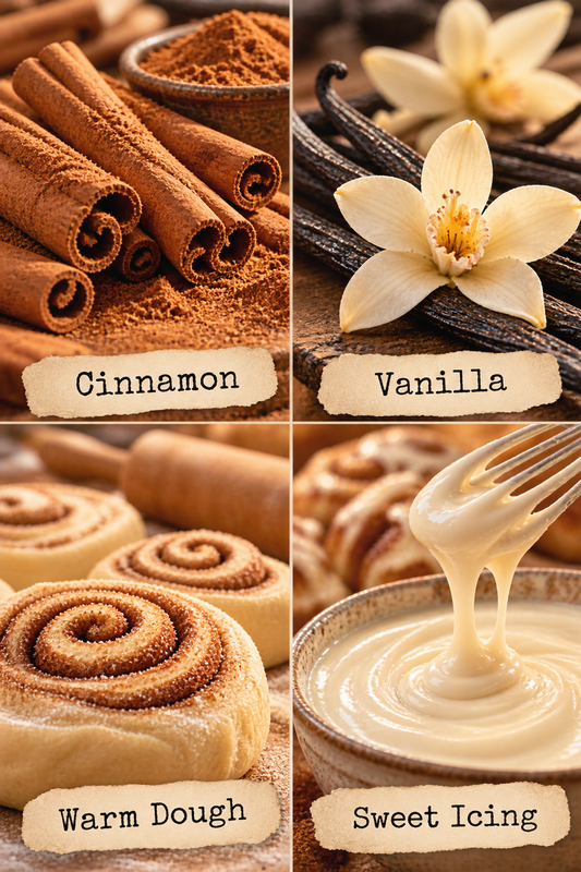 Story Candle- The Cinnamon Bun Bookstore
