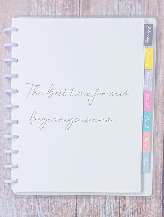 2026 Monthly Planner- Balance