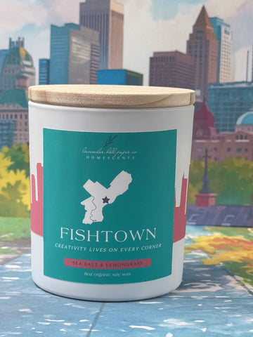 Philadelphia Neighborhood Candle- Fishtown