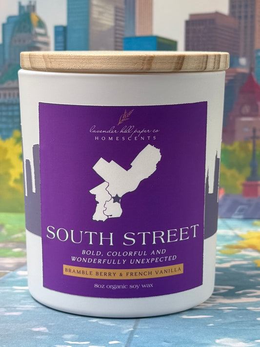 Philadelphia Neighborhood Candle- South Street