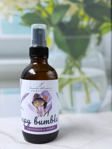 Sleepy Bumble Bee- Summer Linen & Room Spray