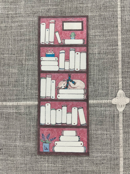 Planning Bookmark- Pink