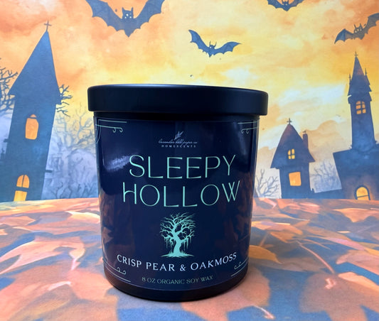 Halloween Candle- Sleepy Hollow