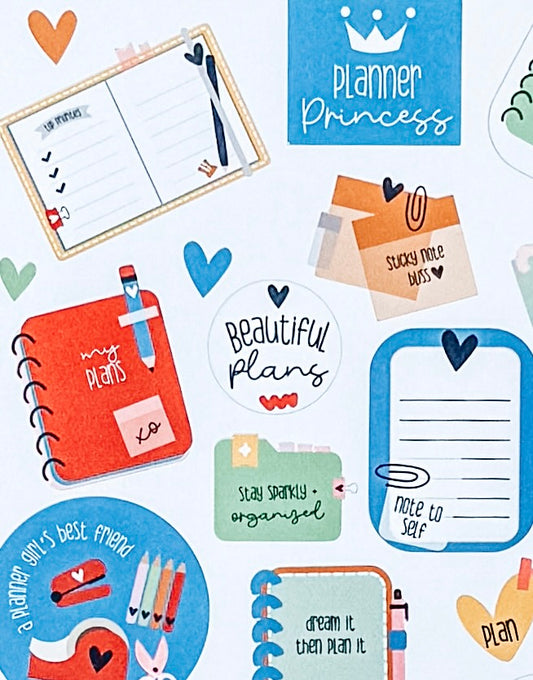 Stars Hollow Planner Stickers