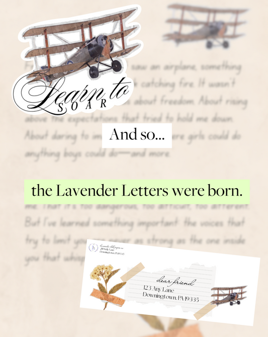 Lavender Letters Monthly Subscription